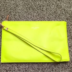 Ted Baker London  neon Wristlet Clutch